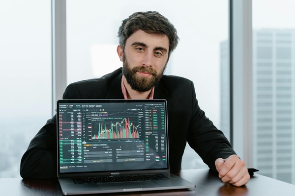 Compliance team reviewing crypto transaction analytics